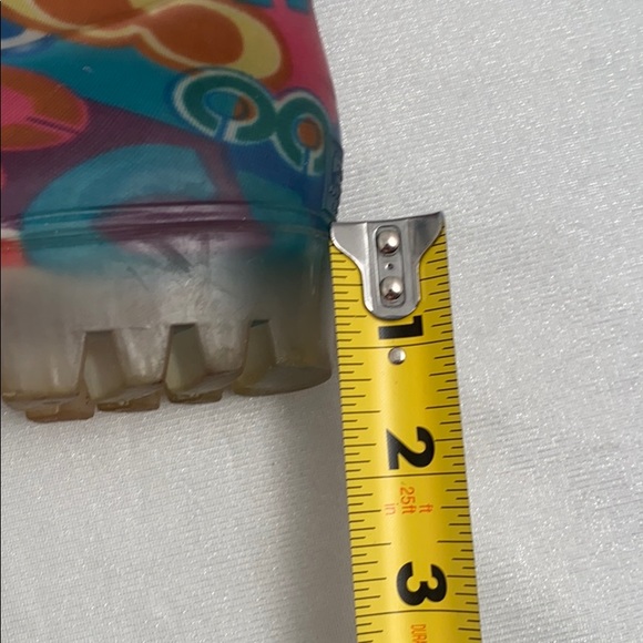 Coach Pixy Poppy multicolor rainbow C print logo rain boots size 6 - Picture 9 of 15